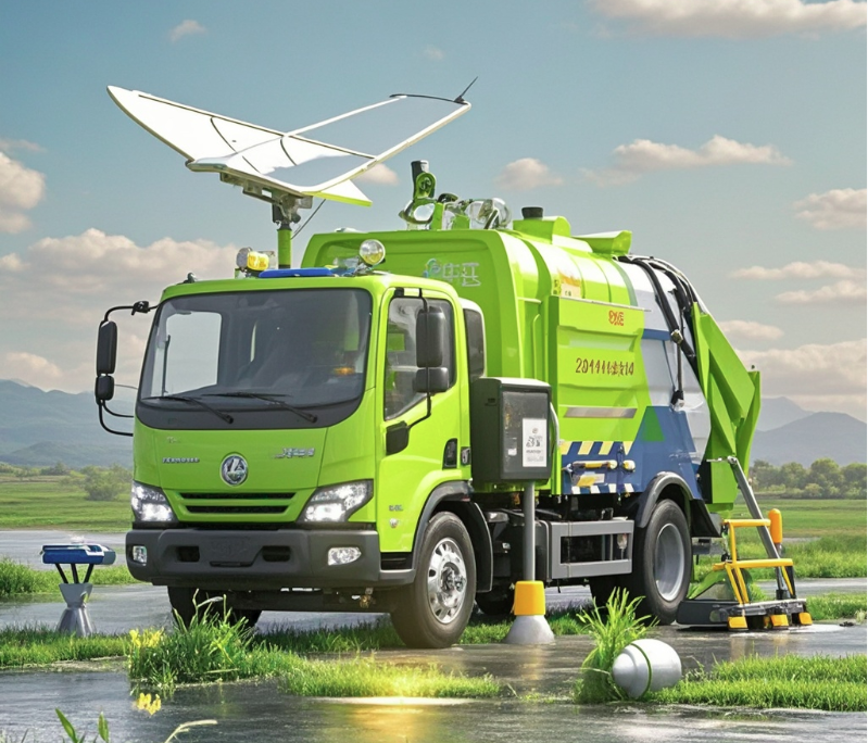 GPS assists sanitation vehicles, ushering in a new era of efficient management